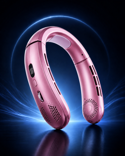 AirMoon™ CoolBreeze Pro | Ventilador de Cuello Portátil