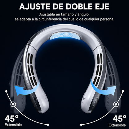 AirMoon™ CoolBreeze Pro | Ventilador de Cuello Portátil